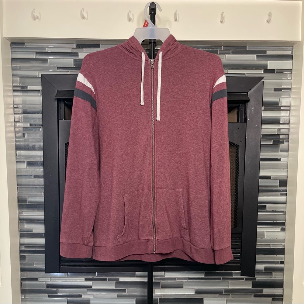 George Men's and Big Men's Full-Zip Hoodie, Size XL